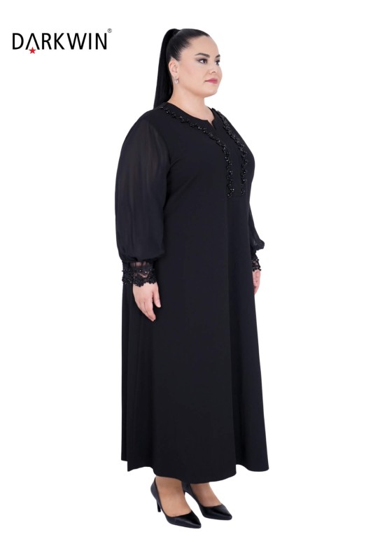 P9185 DARKWIN ELBİSE SIYAH - DARKWIN (1)