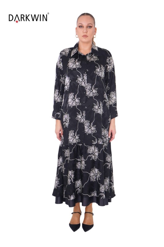 P9371 DARKWIN ELBİSE DESENLI - DARKWIN