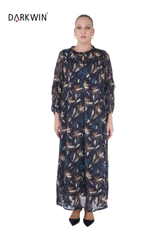 P9387 DARKWIN ELBİSE 2 Lİ DESENLI - DARKWIN